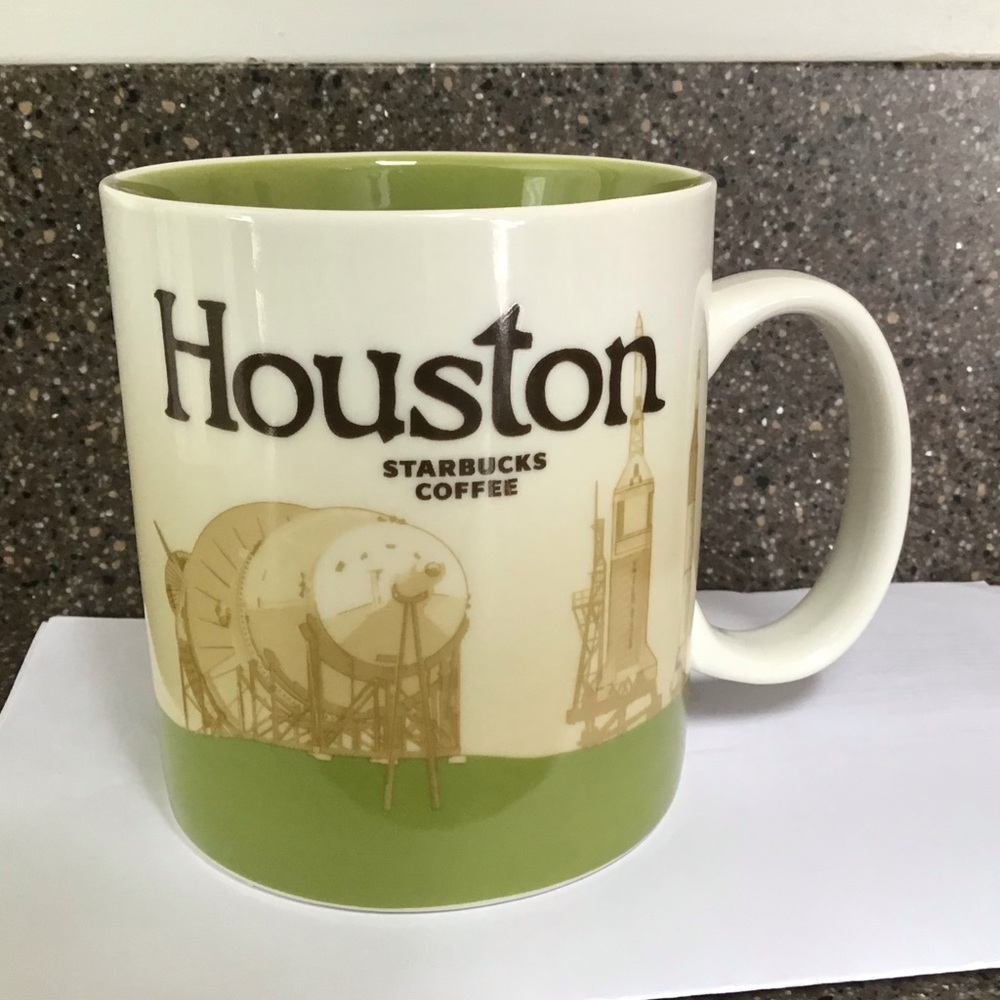 2012 Starbucks Houston 16 OZ Ceramic Mug -